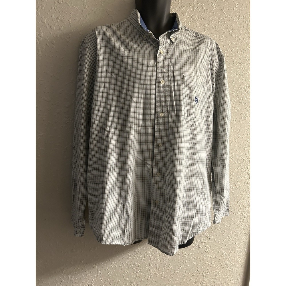 XL/TG Chaps Button Front Shirt * Excellent Condition #51*12